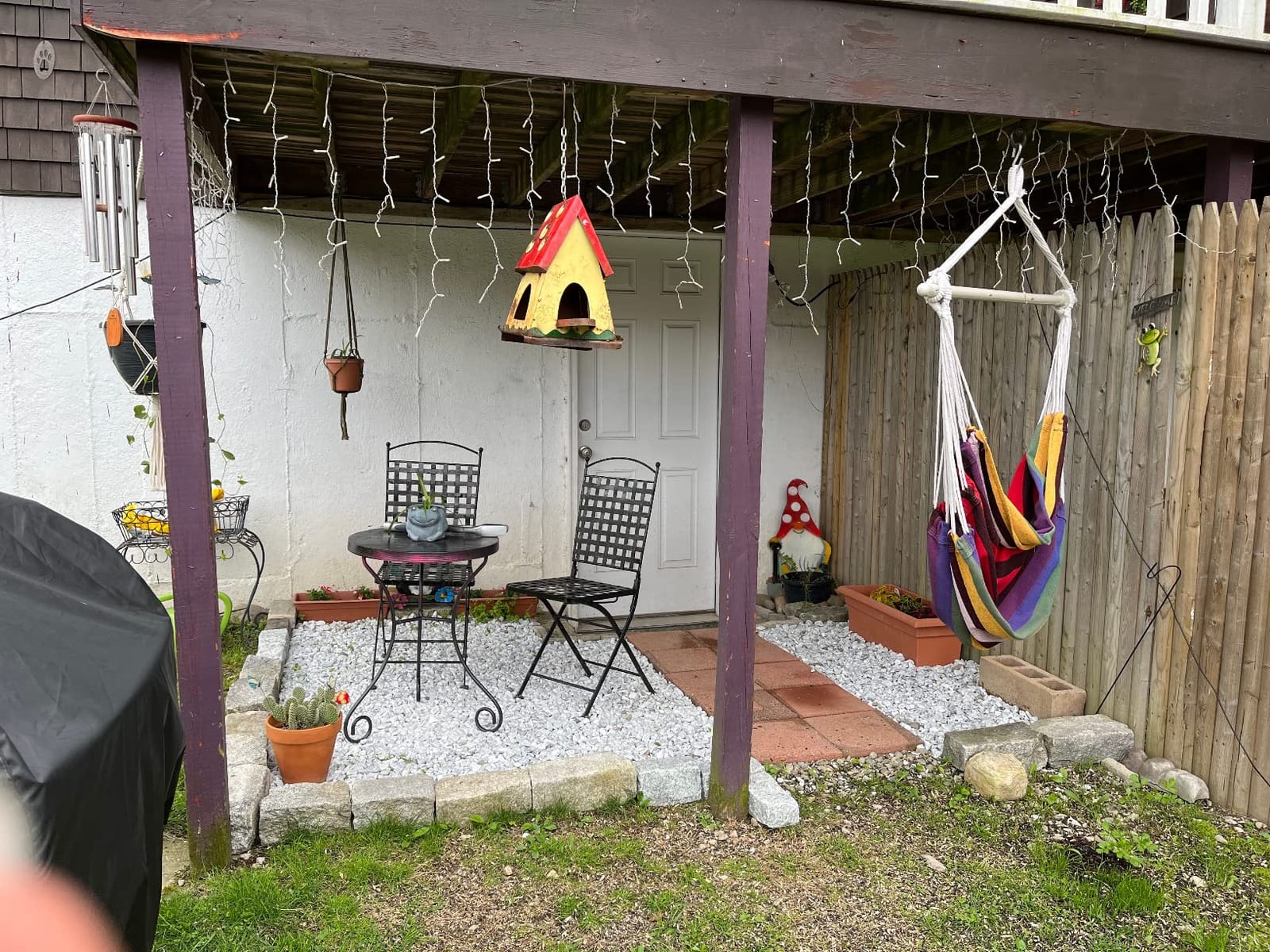 MIZTLI Hammock Chair Swing Indoor Outdoor 500 Lbs, Steel Bar & Anti-Slip customer photo 2