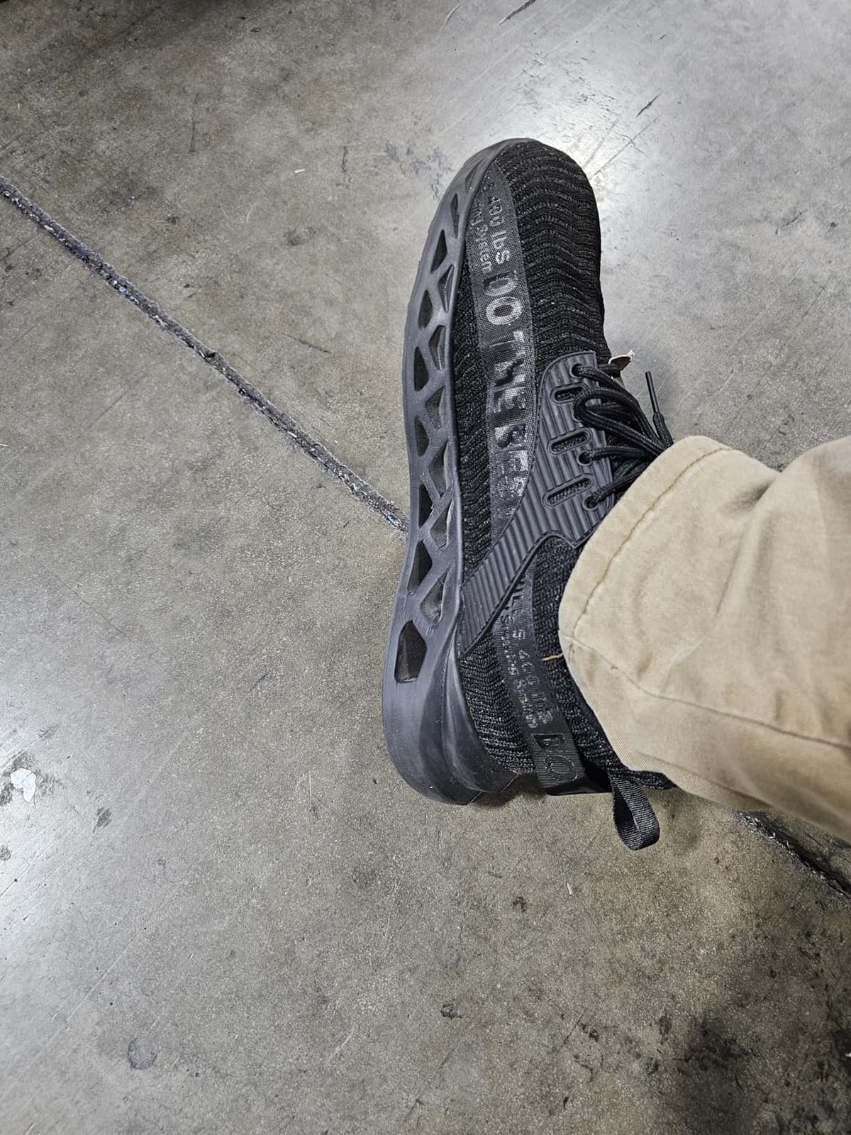 Steel Toe Shoes for Men Women Slip On Safety Shoes Comfortable Work Shoes customer photo 2