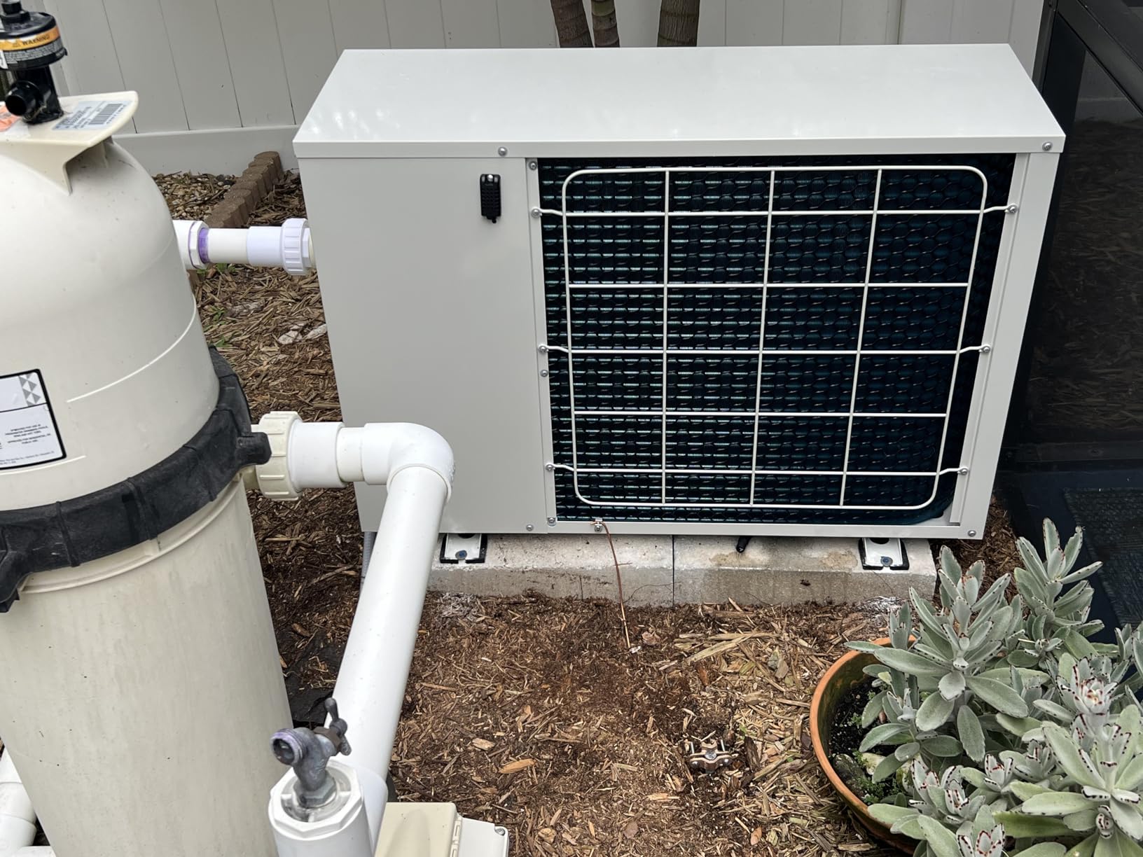 FibroPool Swimming Pool Heat Pump - FH270 70,000 BTU - for Above Ground and Inground Pools and Spas - High Efficiency, All Electric Heater - No Natural Gas or Propane Needed customer photo 2