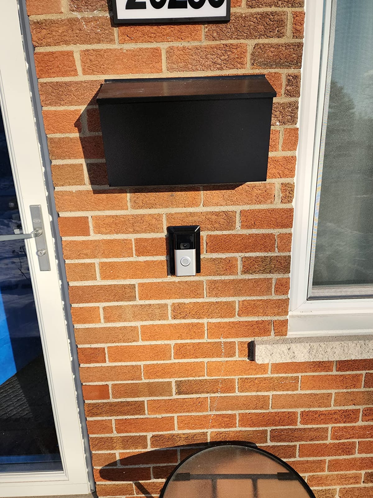 Dalmbox Wall Mount Mailbox for Outside Rust Proof Galvanized Steel, Black customer photo 2