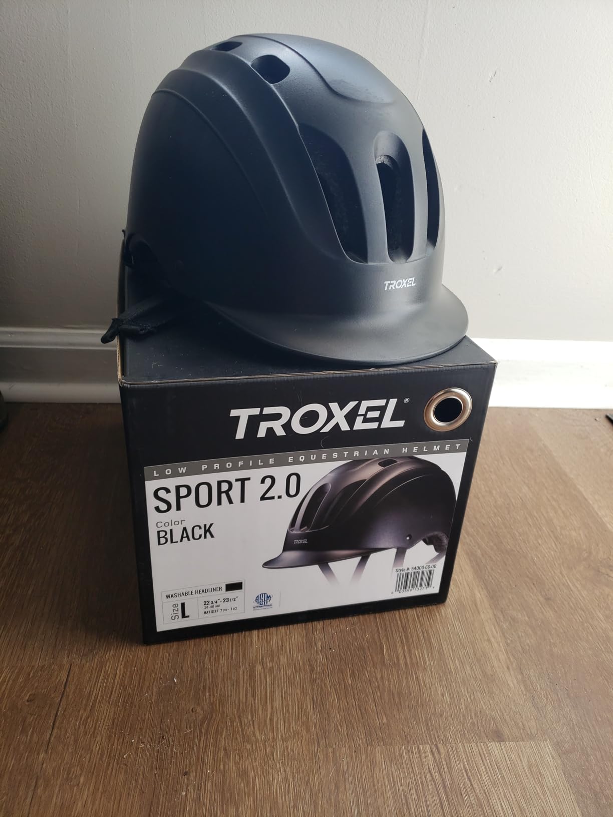 Troxel Sport 2.0 Injection Molded Horse Riding Helmet, Lightweight Adjustable Design, Safety Horseback Riding Gear customer photo 1