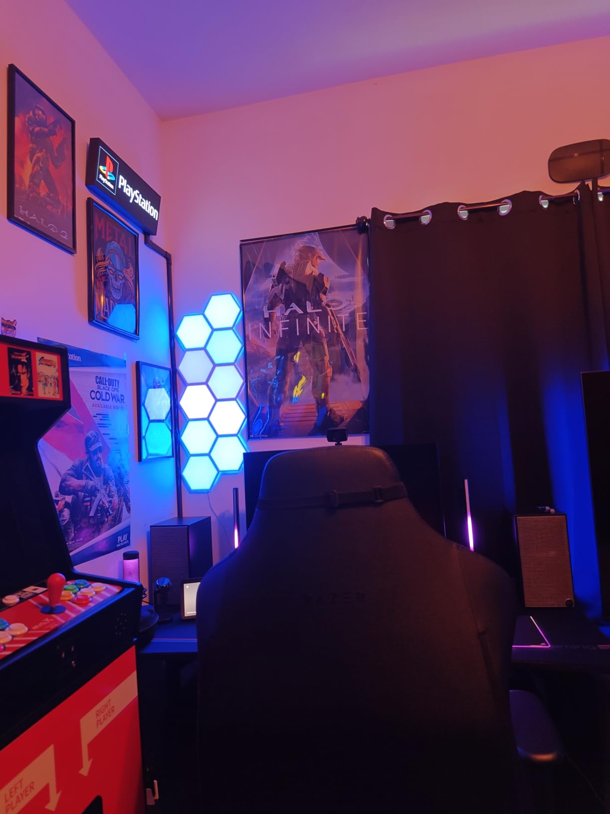 Govee Glide Hexa Light Panels, RGBIC Hexagon LED Wall Lights customer photo 1