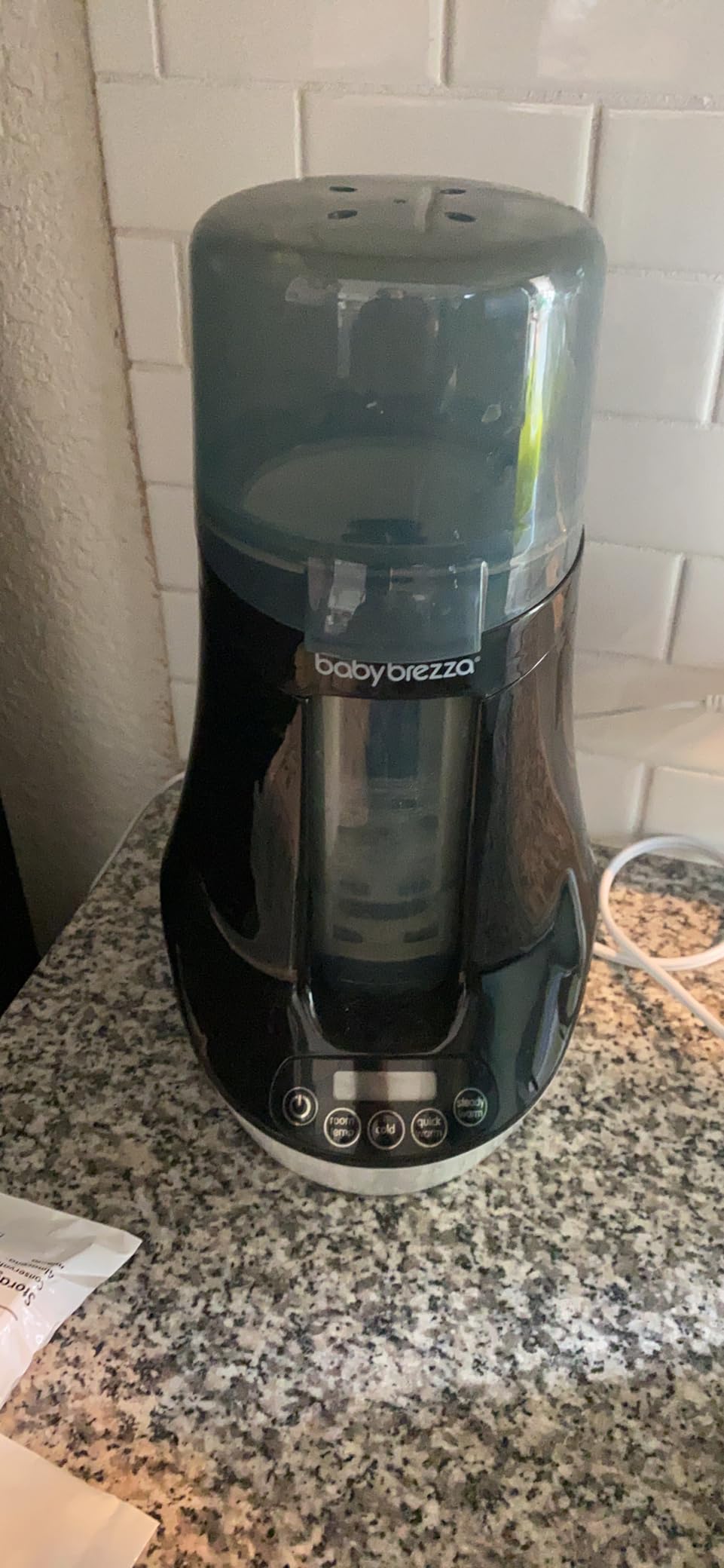 Baby Brezza Fast Baby Milk Warmer for All Bottles of Formula + Breastmilk customer photo 2