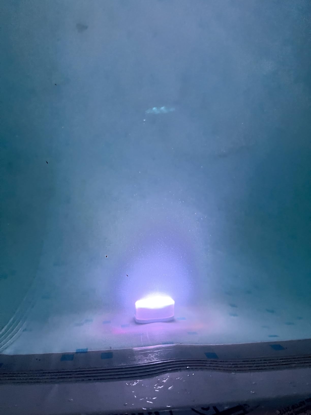 Homly Rechargeable Submersible Pool Lights with Remote, Waterproof Underwater Charging Battery Operated Controlled 16 Color Changing LED with Magnet Floating Lights Pool Pond Decoration 4 Pack customer photo 1