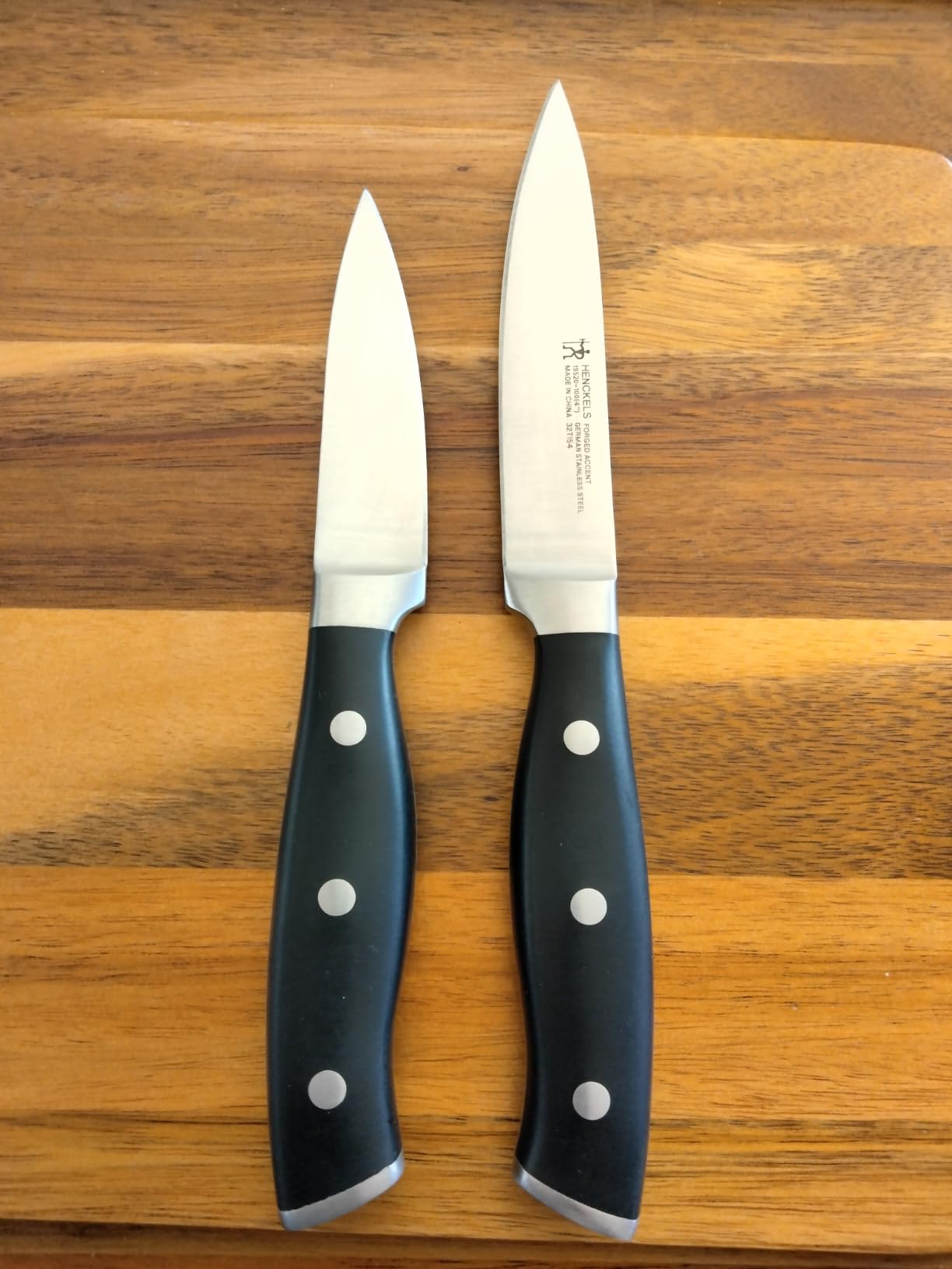 Henckels Forged Accent 2 pc Paring Knife Set, Razor-Sharp German Engineered customer photo 2