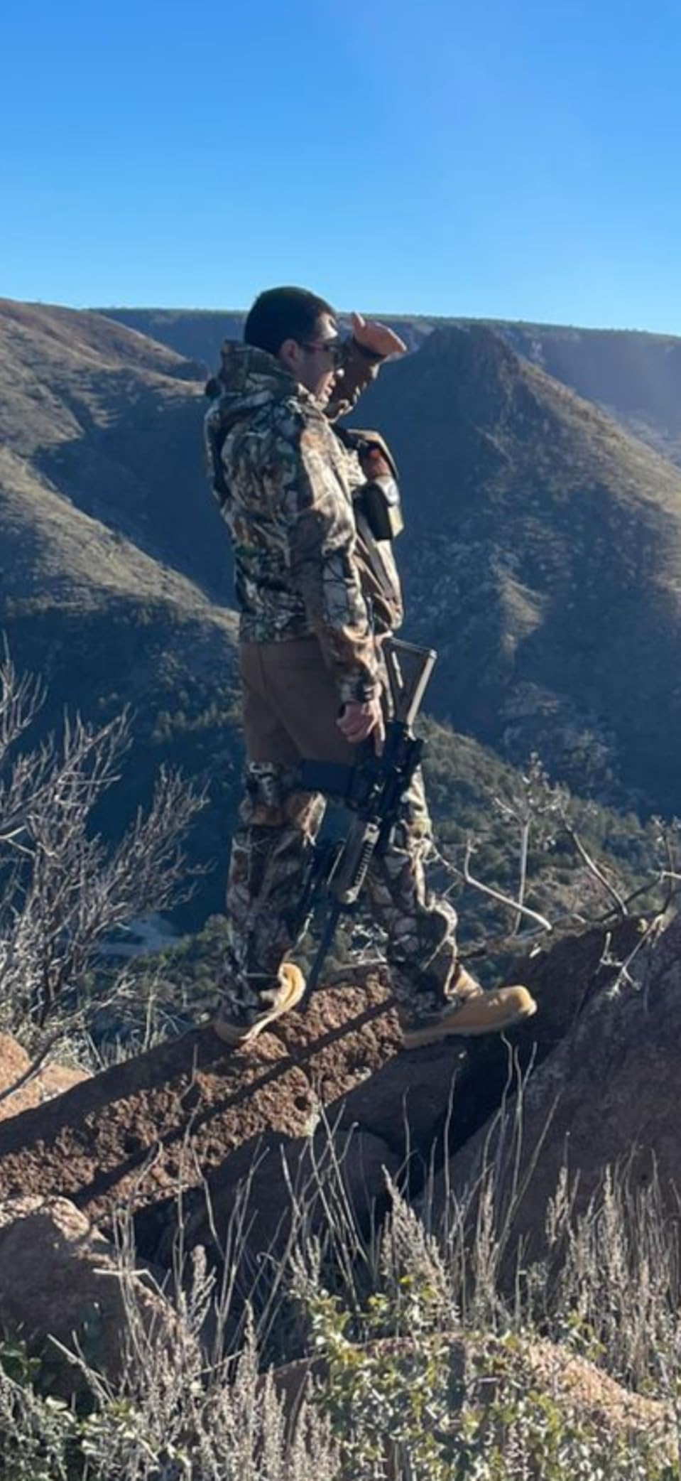 TIDEWE Hunting Clothes for Men with Silent Fabric & Fleece Lining customer photo 2