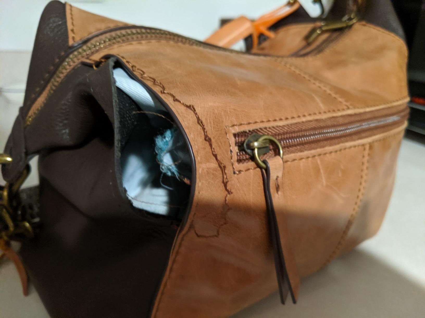 The Sak Alameda Hobo Bag - Premium Large Leather Women's Handbag for Everyday & Travel - Durable Purse With Zipper Pocket customer photo 1