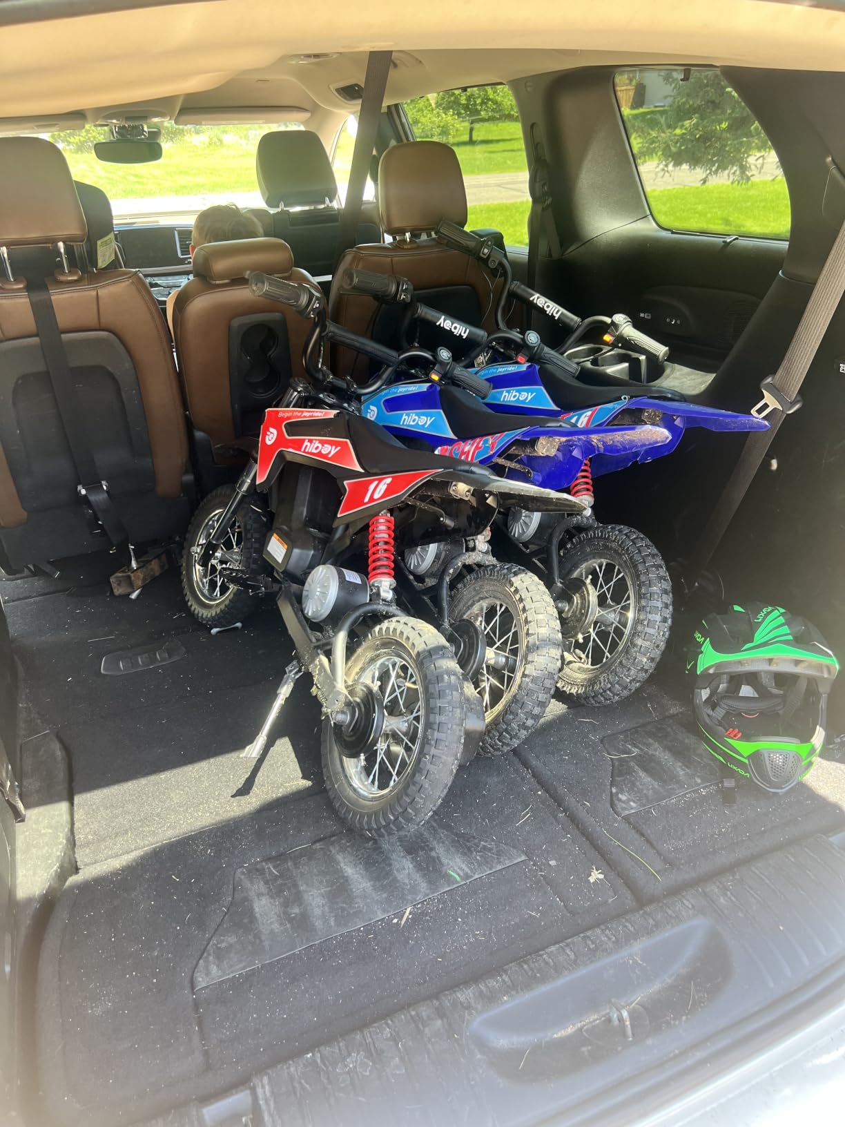 Hiboy DK1 36V Electric Dirt Bike for Kids, 300W & 15.5 MPH, Ages 3-10 customer photo 2