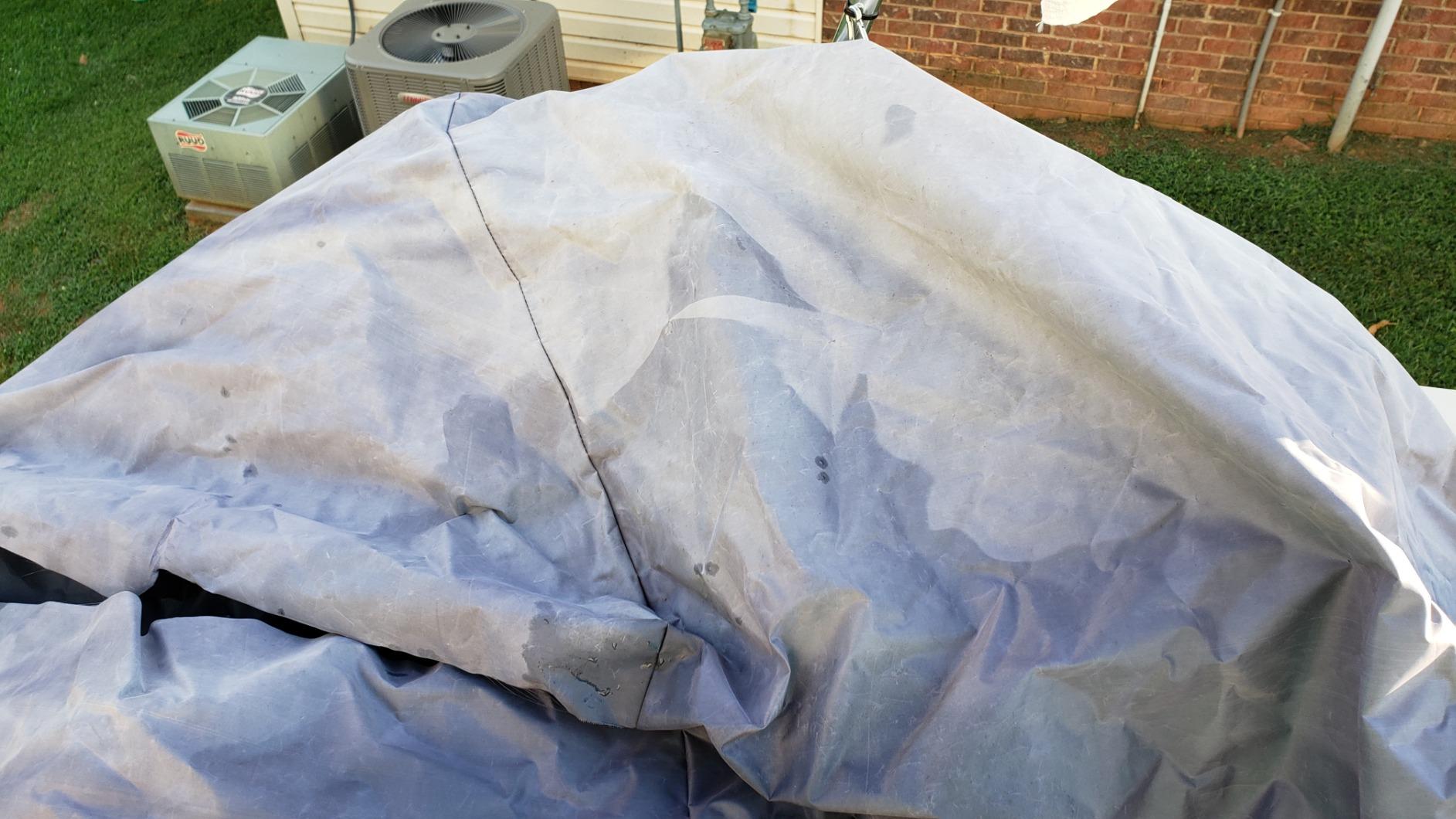 Boat Center Console Cover - Heavy Duty 600D Waterproof Marine Cover (Large) customer photo 2