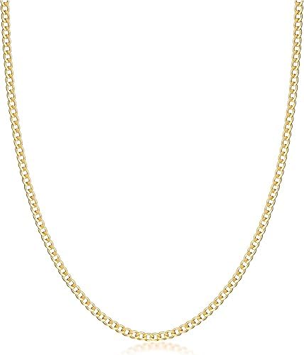 Momlovu Cuban Link Chain Necklace for Men Boys | 316L Stainless Steel Diamond-Cut Cuban Chain, Mens Jewelry, 4mm 6mm 18-26 Inch, Gifts for Men Boys customer photo 2