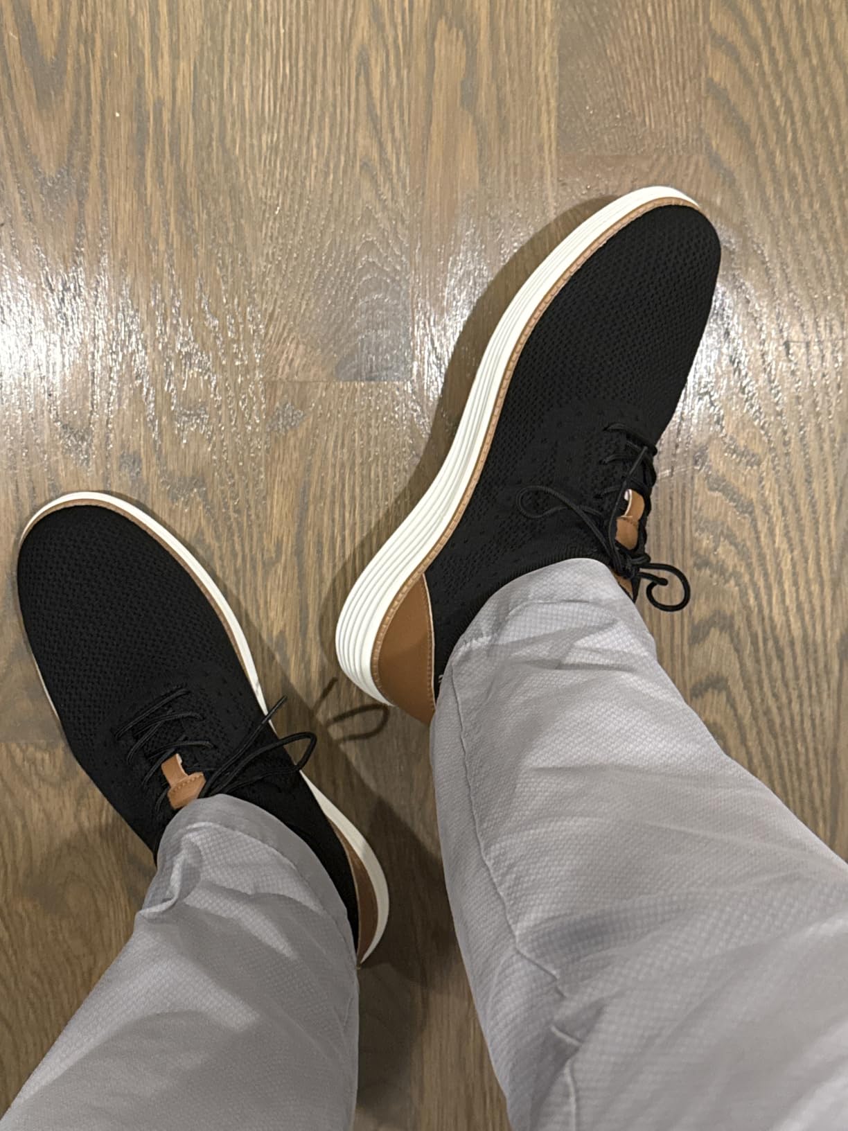 VILOCY Men's Casual Dress Sneakers Tennis Walking Shoes customer photo 2