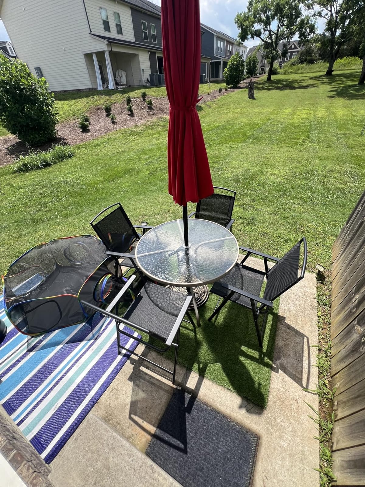 Crestlive Products Folding Patio Chairs Set of 4, Foldable Outdoor Chair customer photo 2