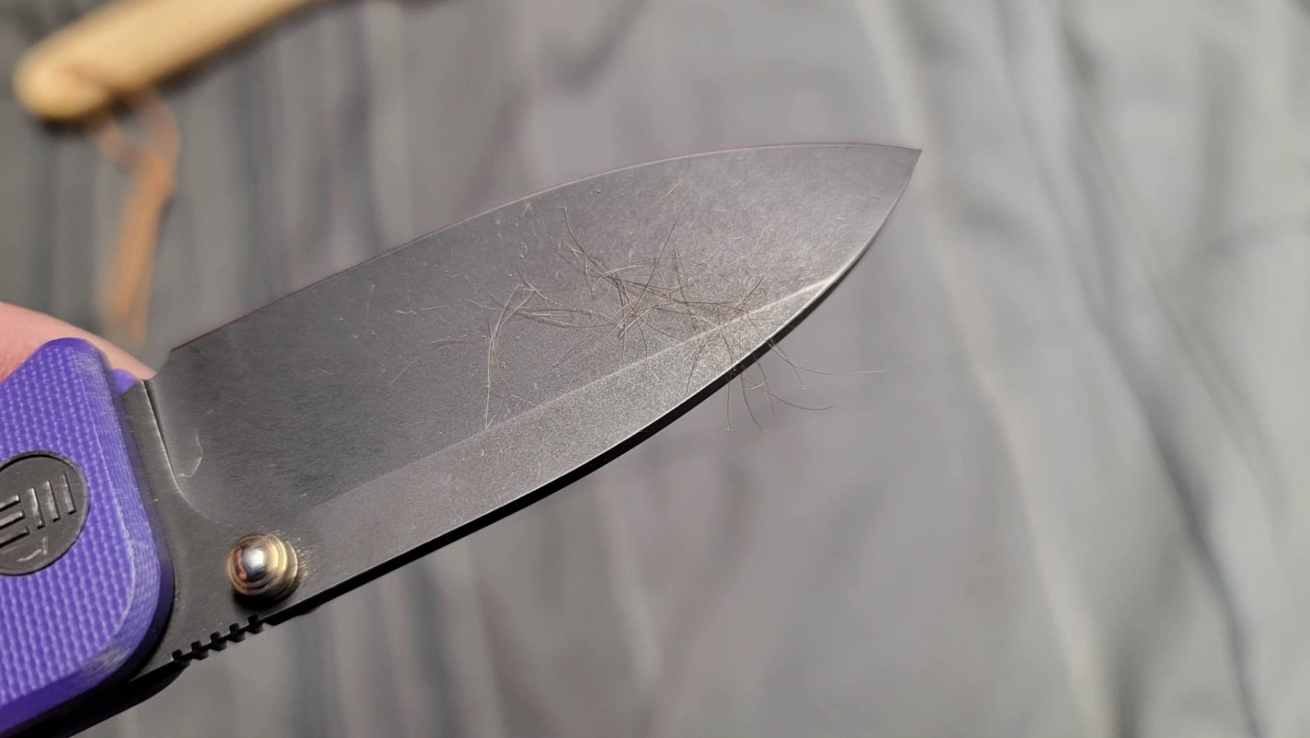 ANGERSTONE Double Side Leather Strop for Knife Sharpening - 14