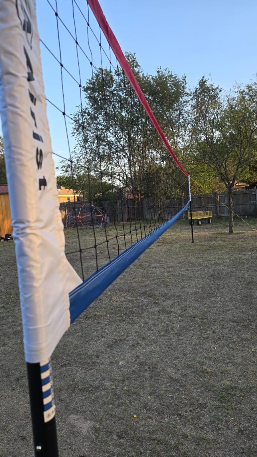Heavy Duty Volleyball Net Outdoor with Steel Anti-Sag System, Adjustable Aluminum Poles, Professional Volleyball Nets Set for Backyard and Beach, Volleyball and Carrying Bag customer photo 1