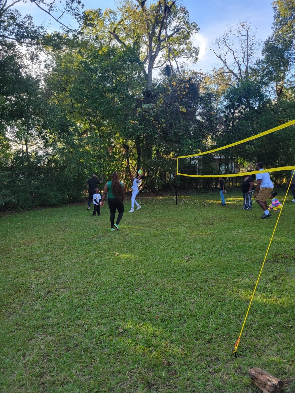 Heavy Duty Volleyball Net Outdoor with Steel Anti-Sag System, Adjustable Aluminum Poles, Professional Volleyball Nets Set for Backyard and Beach, Volleyball and Carrying Bag customer photo 2