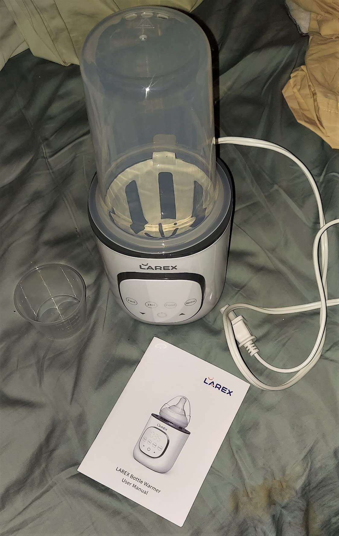 LAREX Bottle Warmer, Fast Baby Bottle Warmer for Breastmilk and Formula customer photo 2