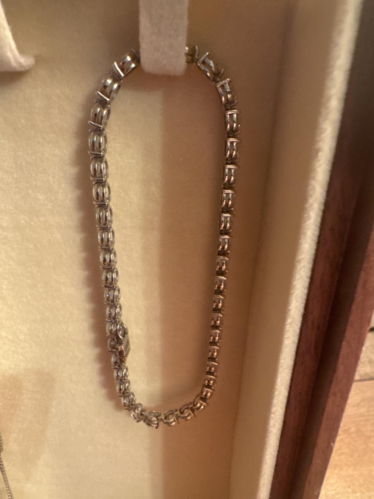 3 to 30 Carat 14K Round Classic LAB GROWN Diamond Tennis Bracelet 3 Prong customer photo 1