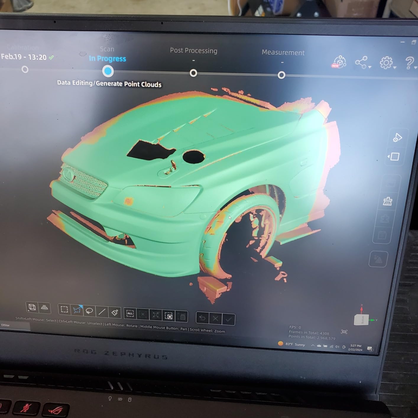 EINSTAR Rockit Wireless Handheld 3D Scanner for Full Color 3D Design customer photo 1