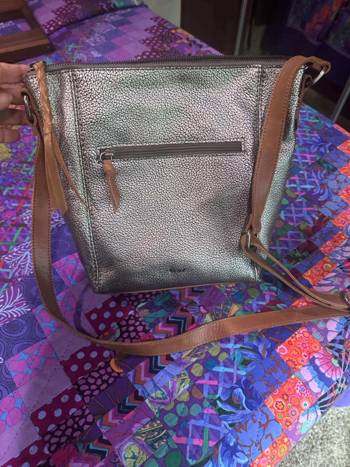 The Sak Ashland Crossbody Purse - Women's Leather Handbag For Everyday & Travel - Cross Body With Adjustable Shoulder Strap customer photo 1