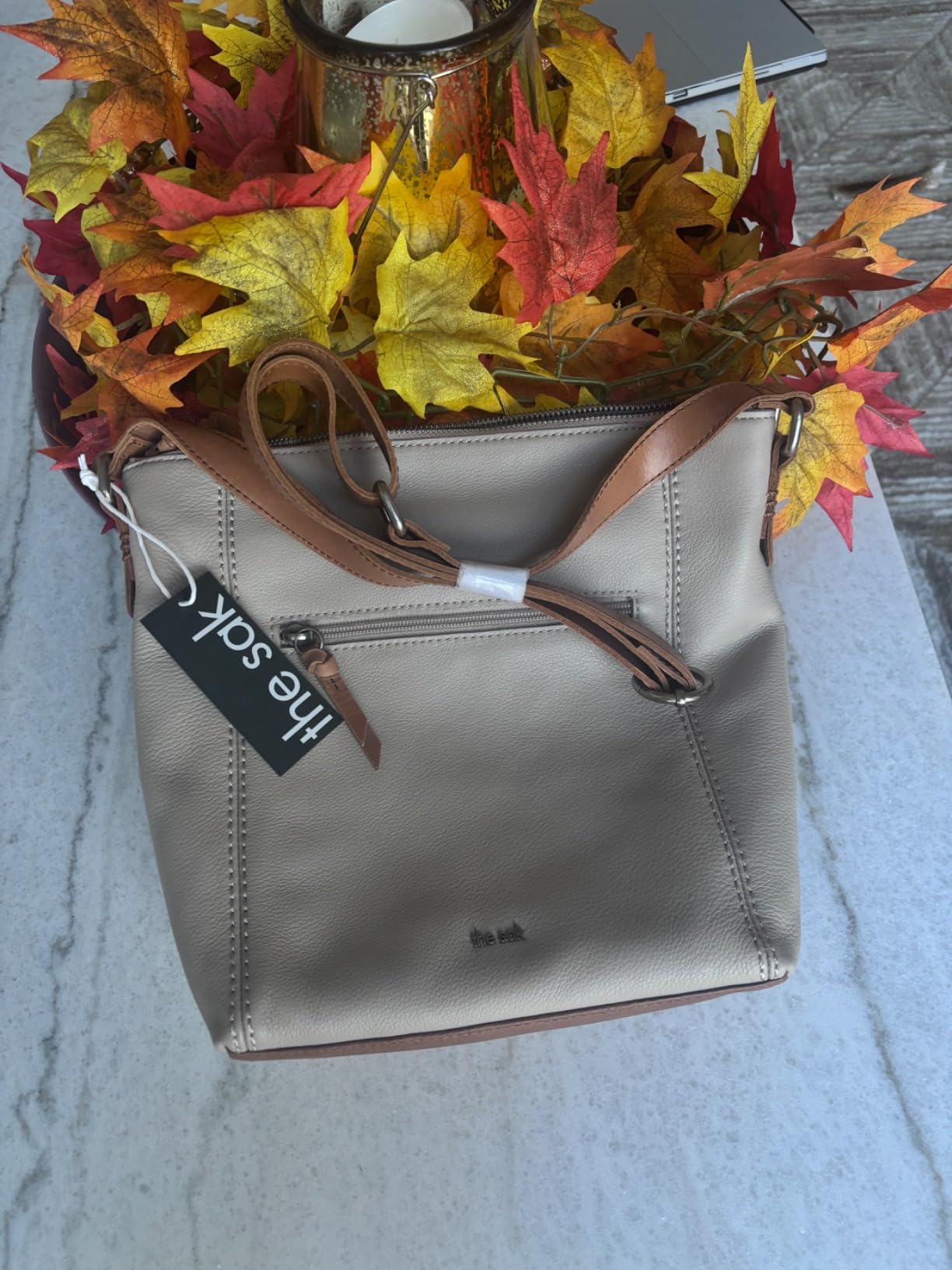 The Sak Ashland Crossbody Purse - Women's Leather Handbag For Everyday & Travel - Cross Body With Adjustable Shoulder Strap customer photo 2