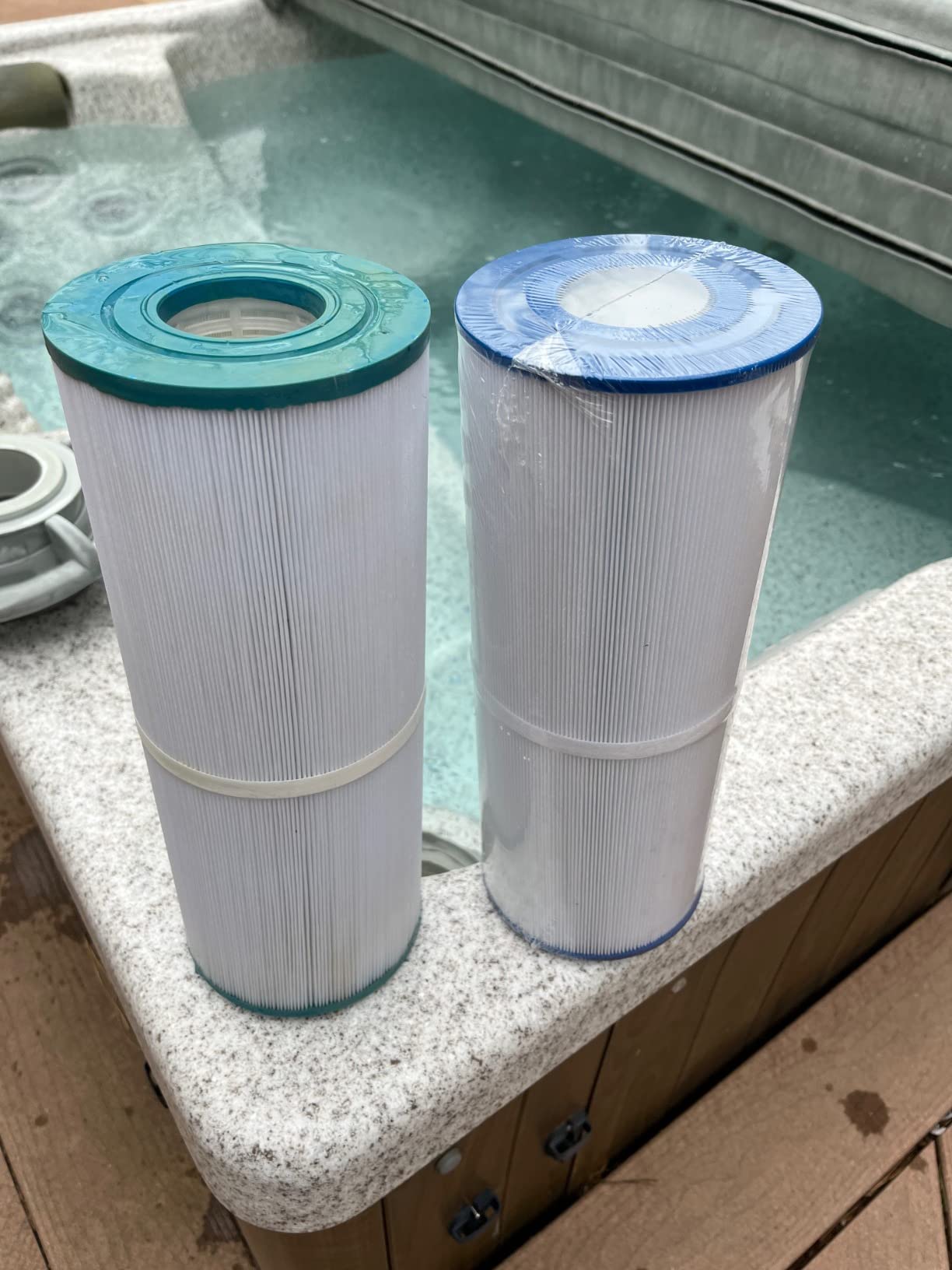 Spa Filter Compatible with Cryspool CP-04075, PRB50-IN, C-4950, 413-212-02, FC-2390, J210/ J220/ J235/ J245/ J275, 03FIL1600, 5X13 Drop in Hot Tub Filter 2 Pack customer photo 1