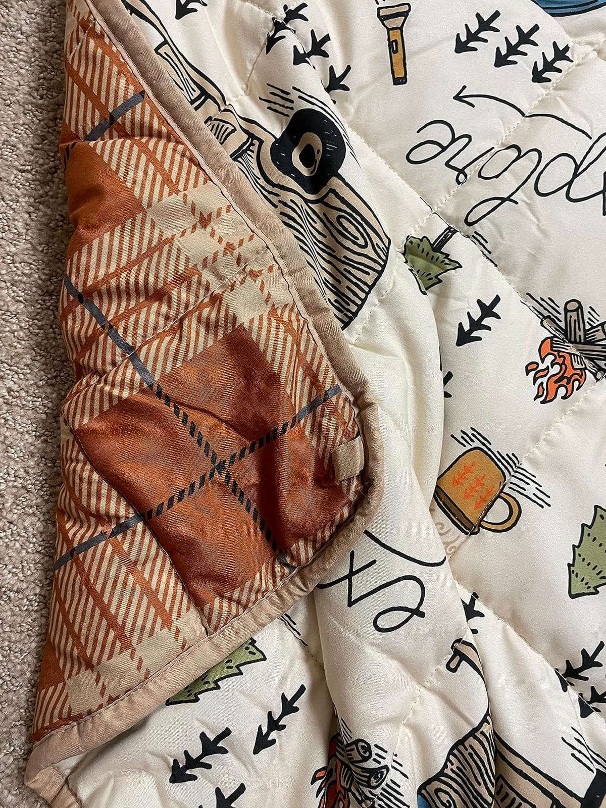 CuteKing Weighted Blanket for Adults (15lbs, 48