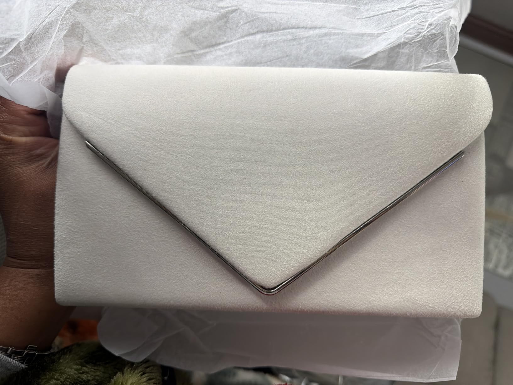 TINDTOP Evening Clutch Purses for Women Handbags for Formal Wedding Party Cocktail Prom Crossbody Shoulder Envelope Bag customer photo 2