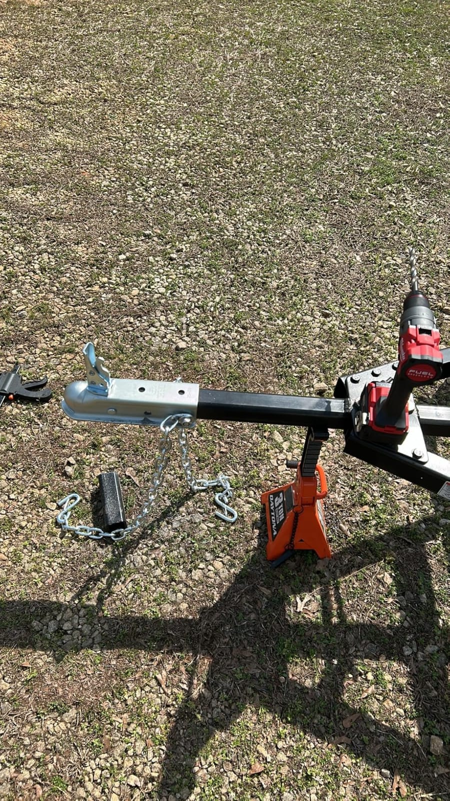 METOWARE Straight Trailer Tongue Coupler, 2