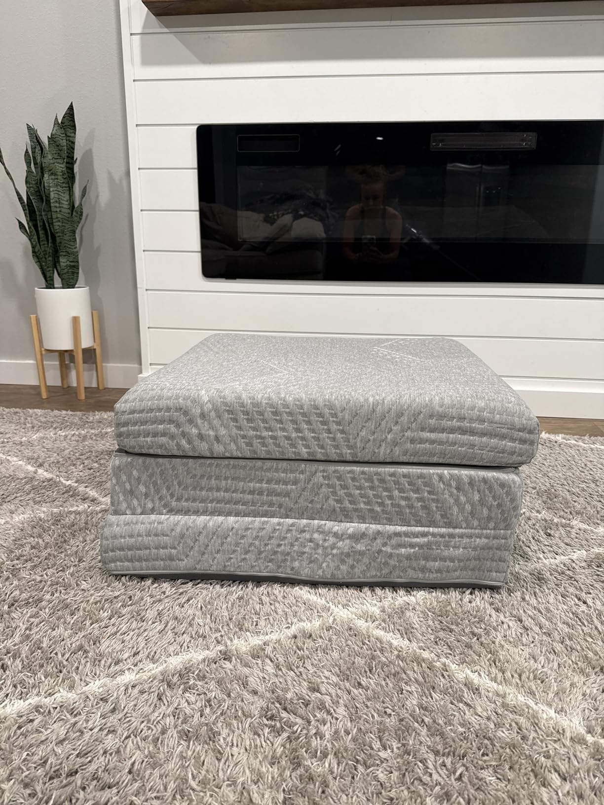 MLILY Single Trifold Mattress, 4 Inch Foldable Gel Memory Foam Mattress customer photo 2