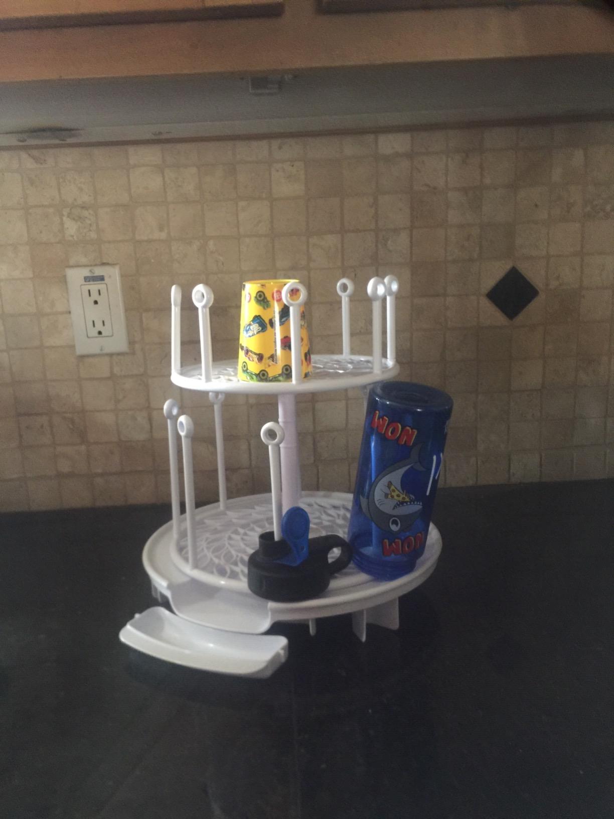 The First Years Spin Stack Bottle Drying Rack - Black customer photo 2