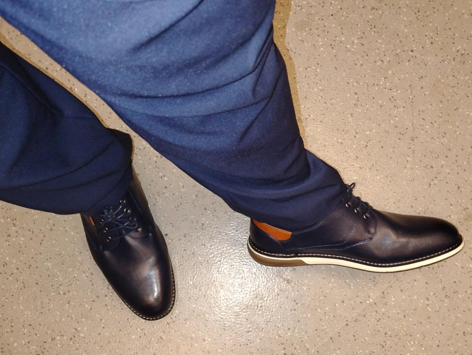 Bruno Marc Men's Dress Oxfords Casual Derby Sneakers customer photo 1