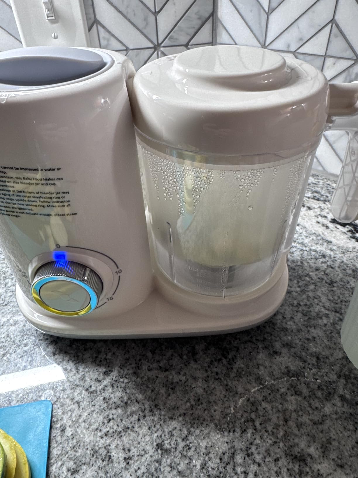 AMZBabyChef Baby Food Maker Blender: 4-in-1 Steamer and Puree Processor customer photo 1