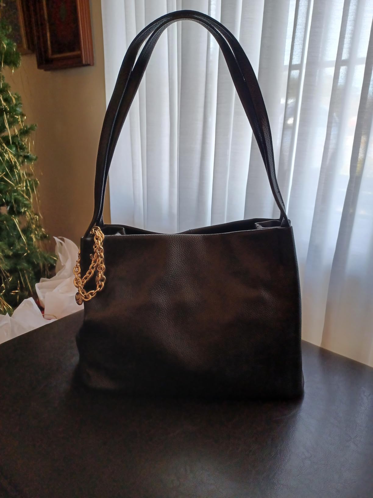 Kattee Leather Tote Purse for Women, Casual Hobo Shoulder Bag customer photo 1