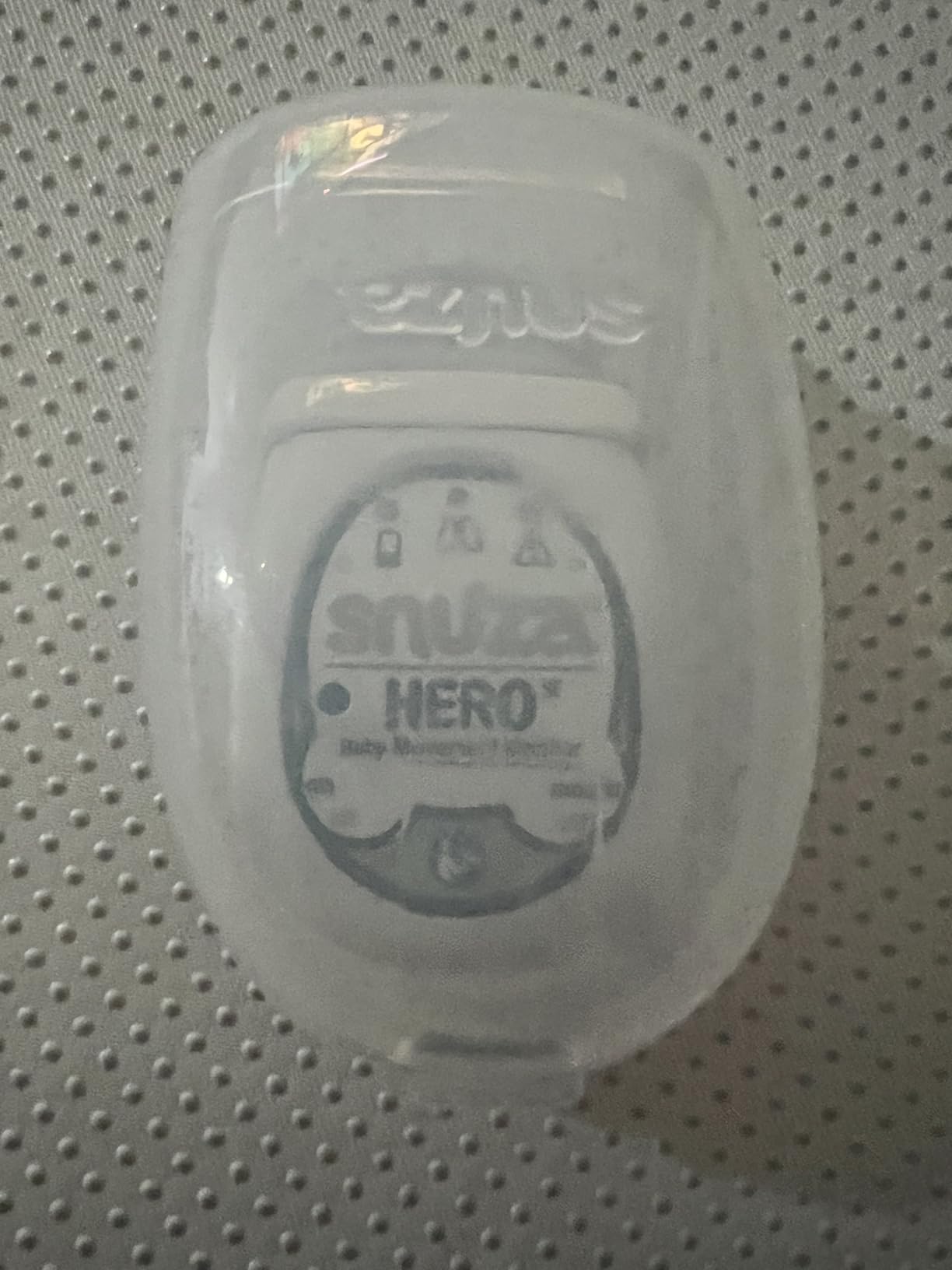 Snuza Hero Baby Movement Monitor with Patented Sensor Technology for Reliable Movement Monitoring and Alerts. No WiFi, Cords, or Sensor Pads, Portable and Easy to Set Up and Use. customer photo 1
