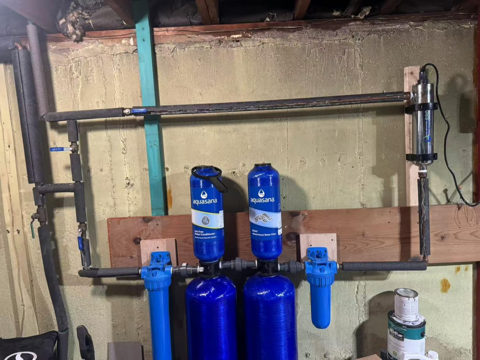 Aquasana Whole House Well Water Filter | 500K-Gallon | UV | WH-Well-CT-UVS customer photo 1