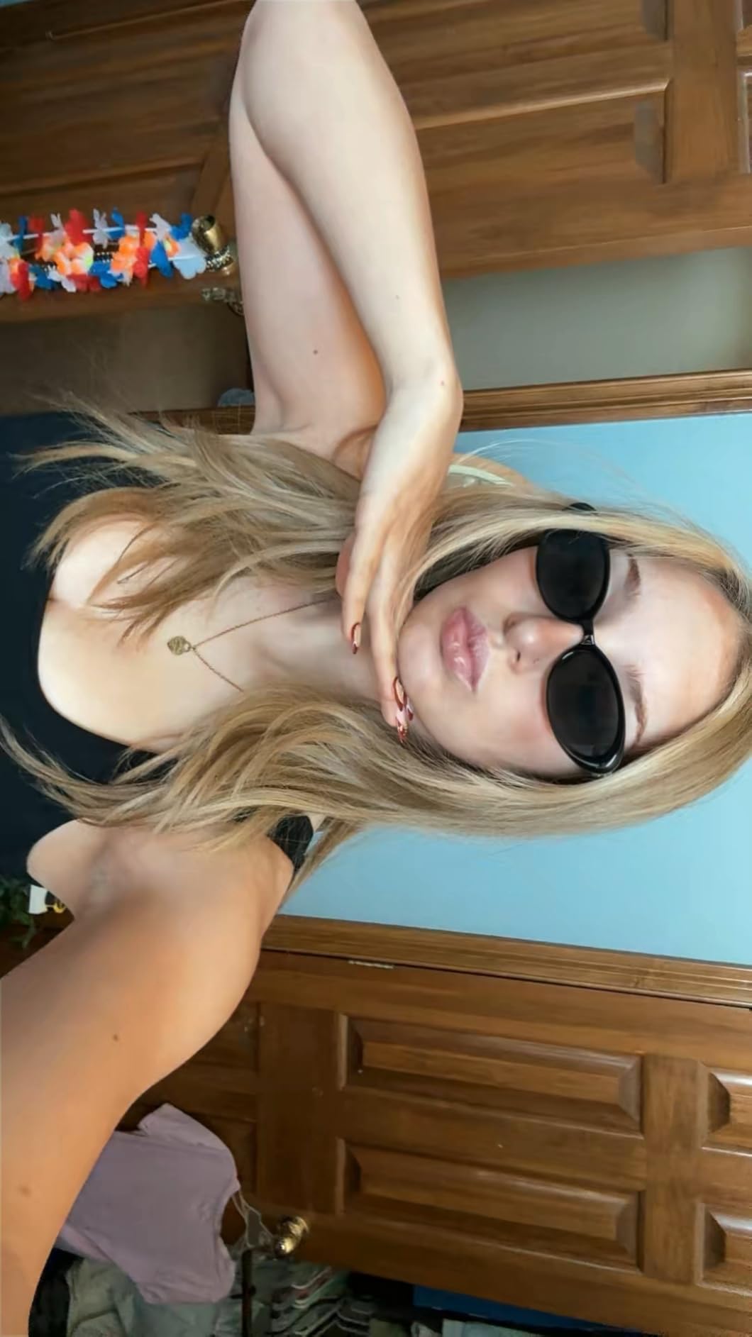 Breaksun Retro Oval Sunglasses for Women Men Fashion Small Oval Sunglasses 90s Vintage Shades customer photo 1