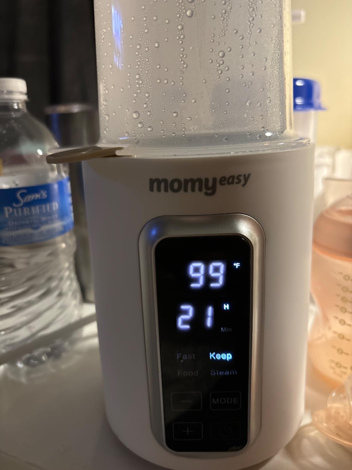 MOMYEASY Fast 2-Minute Baby Bottle Warmer for Breastmilk & Formula customer photo 1