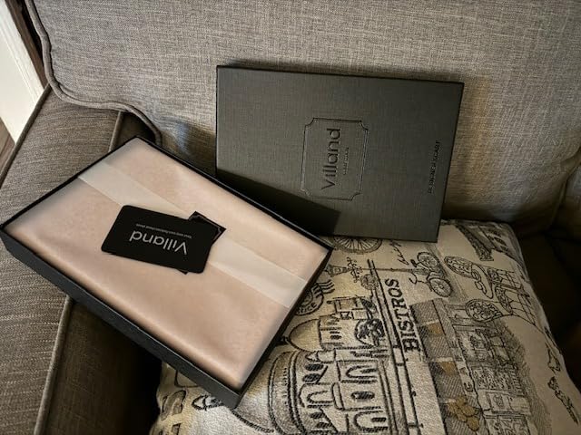 Villand Pure 100% Cashmere Scarf with Fringed Edges, Ultra Soft Large Cashmere Shawl Wrap for Women and Men customer photo 2