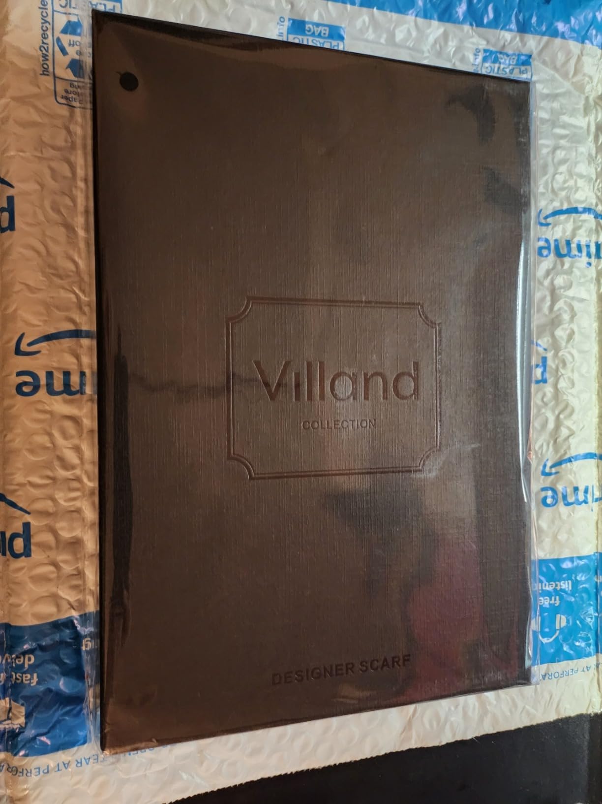 Villand Pure 100% Cashmere Scarf with Fringed Edges, Ultra Soft Large Cashmere Shawl Wrap for Women and Men customer photo 1