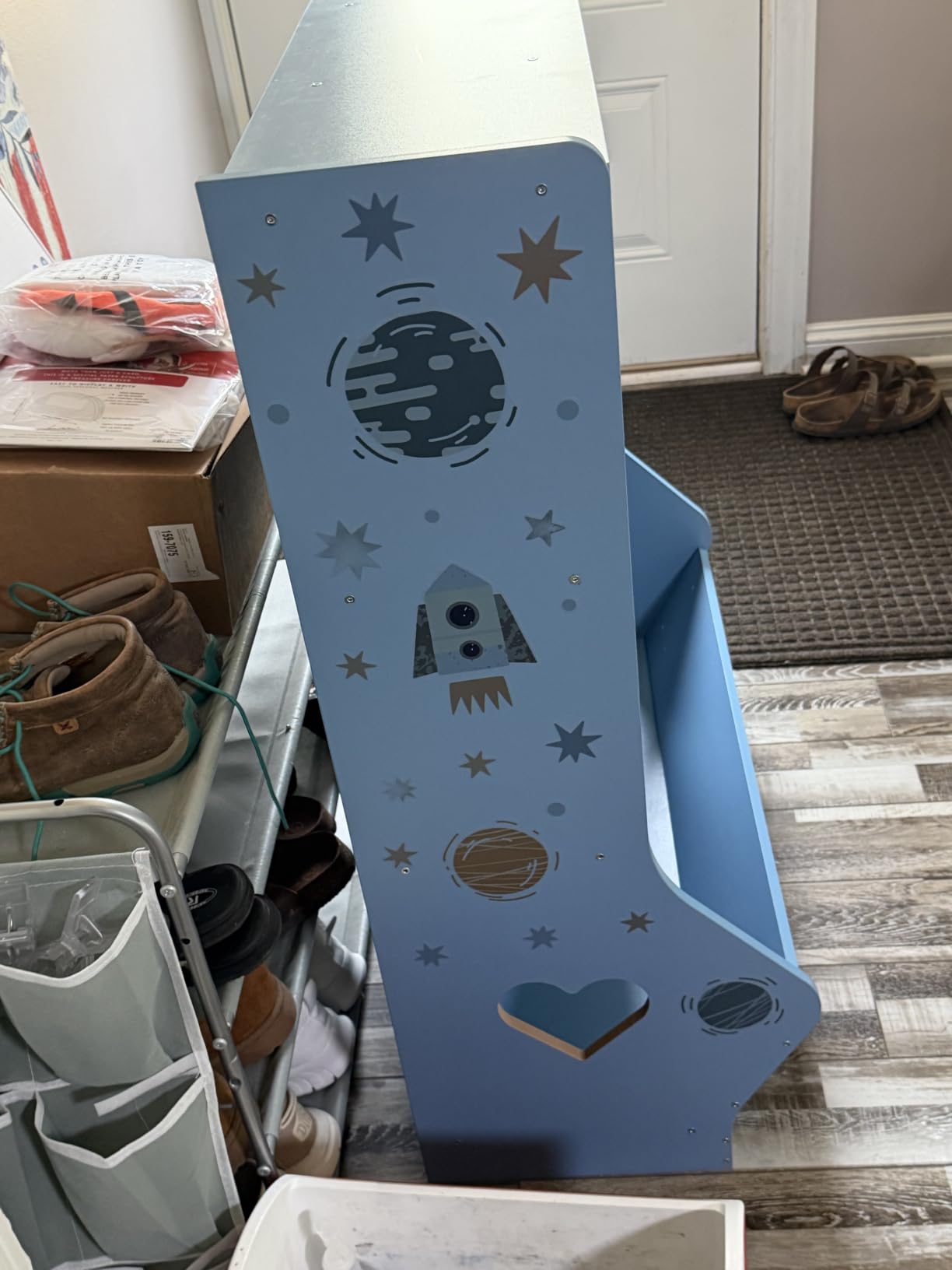 Lerliuo Kids Bookshelf and Toy Storage, 3 Tier Book Shelf for Kids Rooms customer photo 1