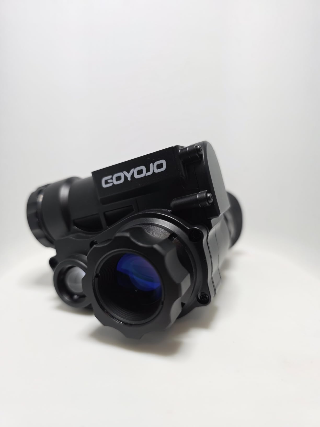 GOYOJO NVG10 Night Vision Monocular Helmet-Mounted Goggles,1080P HD NVG with 1X Optical Zoom, Adjustable Infrared, IP66 Waterproof for Hunting, Surveillance, Camping, Built-in Compass customer photo 1