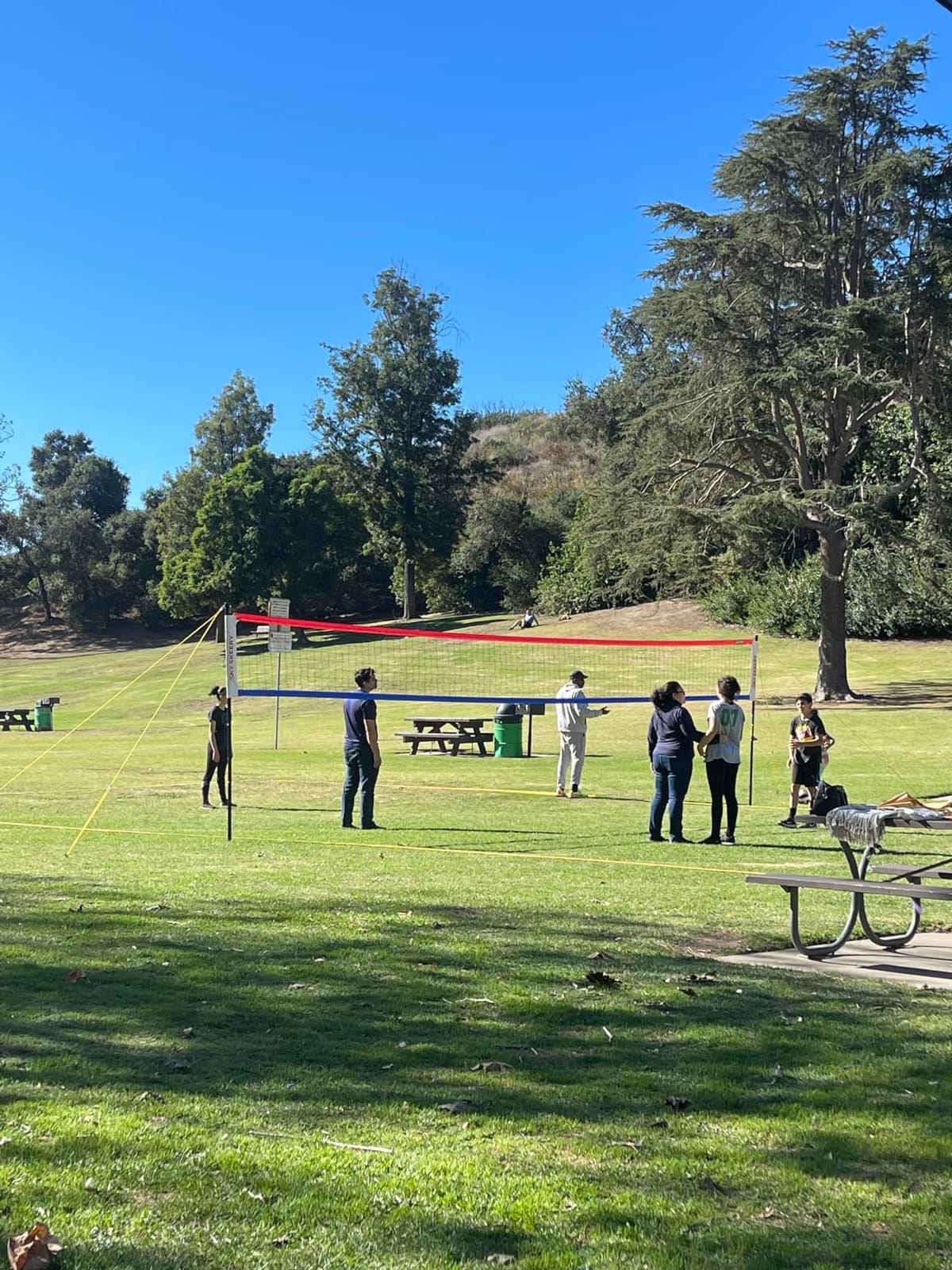 SKEERY Outdoor Heavy Duty Volleyball Net Set, Anti-Sag Design, Adjustable Aluminum Poles, Portable Volleyball Net for Backyard,Grass and Beach customer photo 2