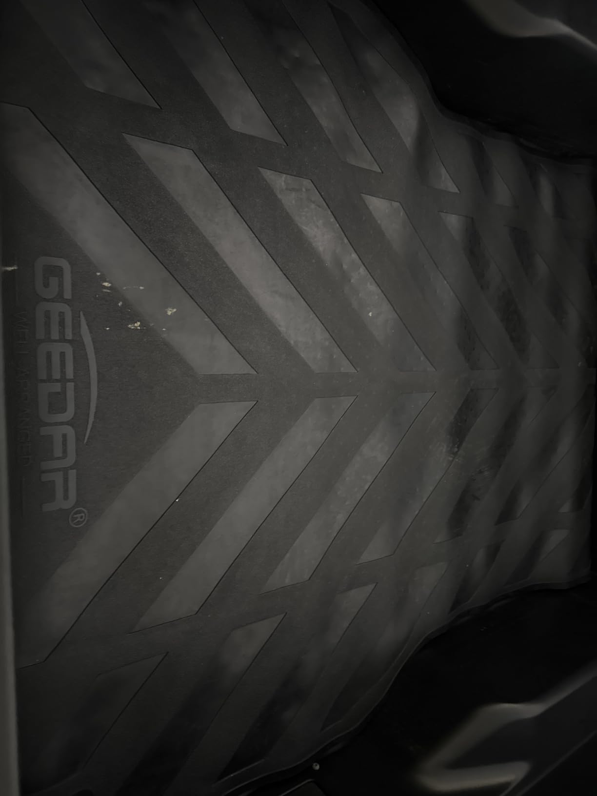 GEEDAR Heavy Duty Rubber Bed Mat for 2015-2026 Ford F-150 5.5 ft CrewCab Bed Liner, Includes 22-26 Lightning Crew/Super Crew, All Weather F-150 5.5 ft Bed Mat, Ford F150 Accessories, Black customer photo 2