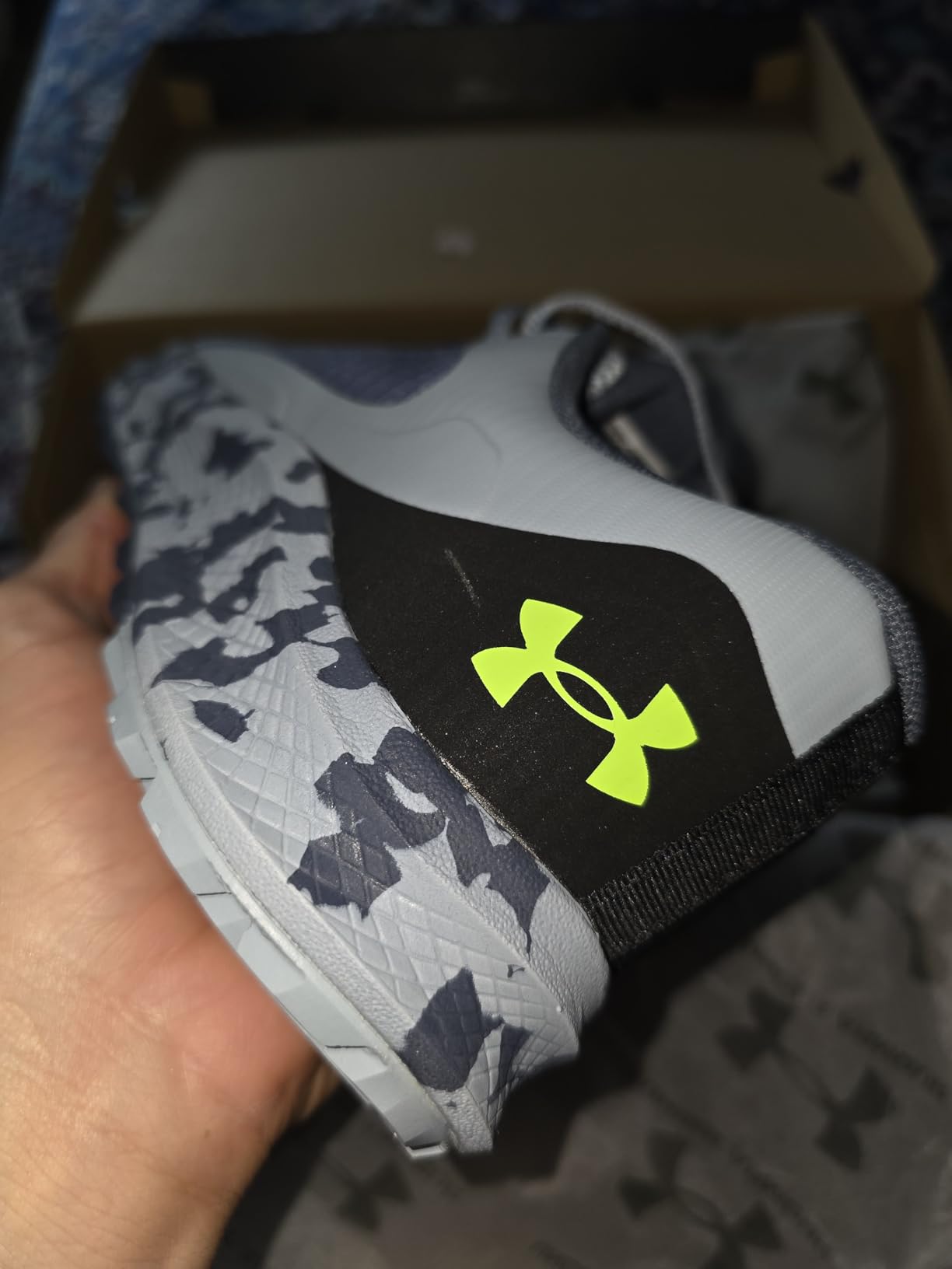 Under Armour Men's Charged Bandit Trail 3 Sneaker customer photo 2