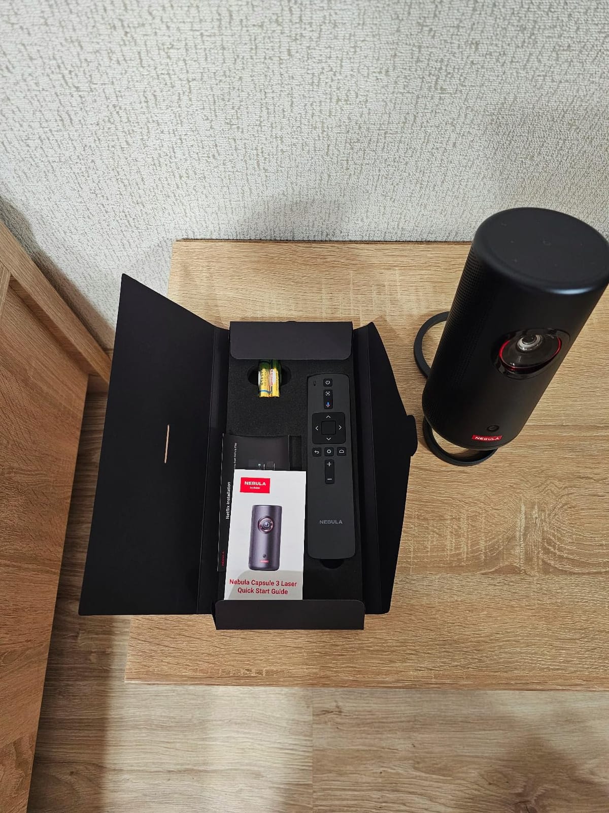 NEBULA Capsule 3 Portable Projector, Netflix-Certified customer photo 2