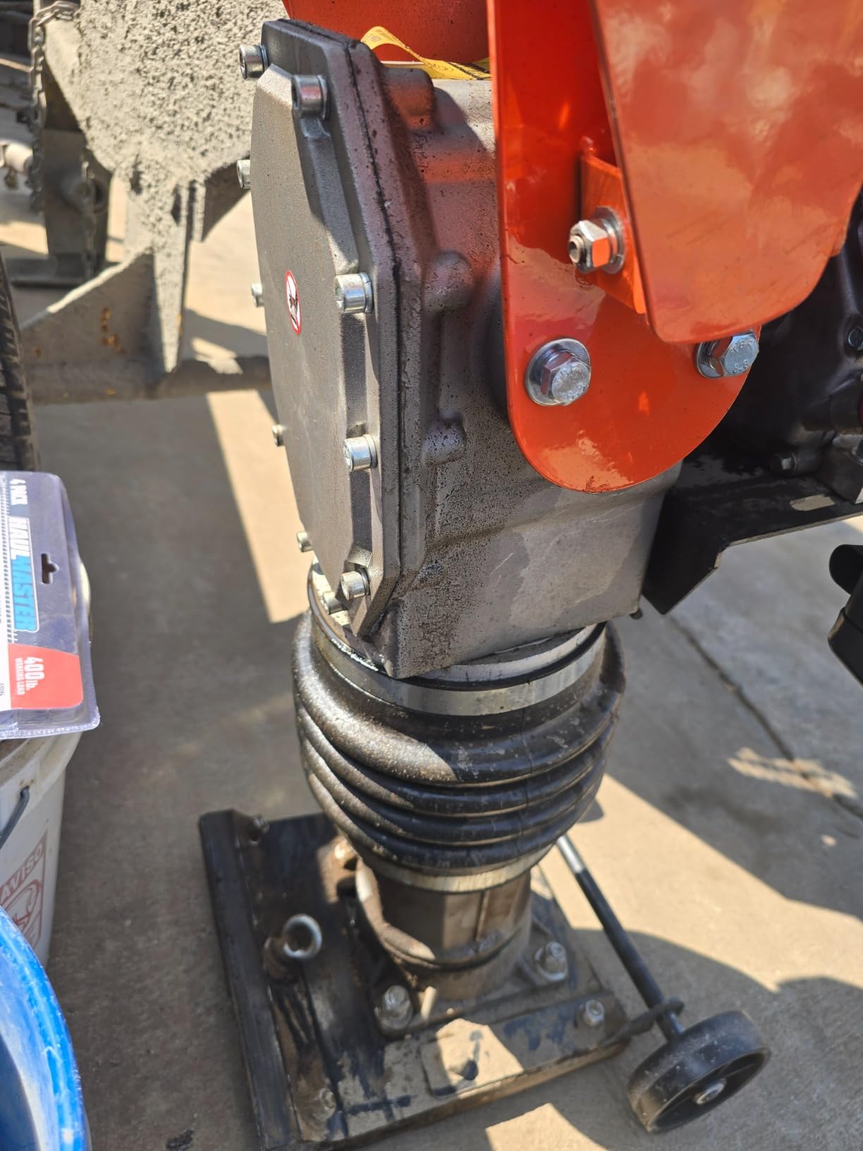 SuperHandy Jumping Jack Tamping Rammer 209cc 7HP 4-Stroke Gas Engine - 3500 lbs Impact Force, 137lbs Weight, 26