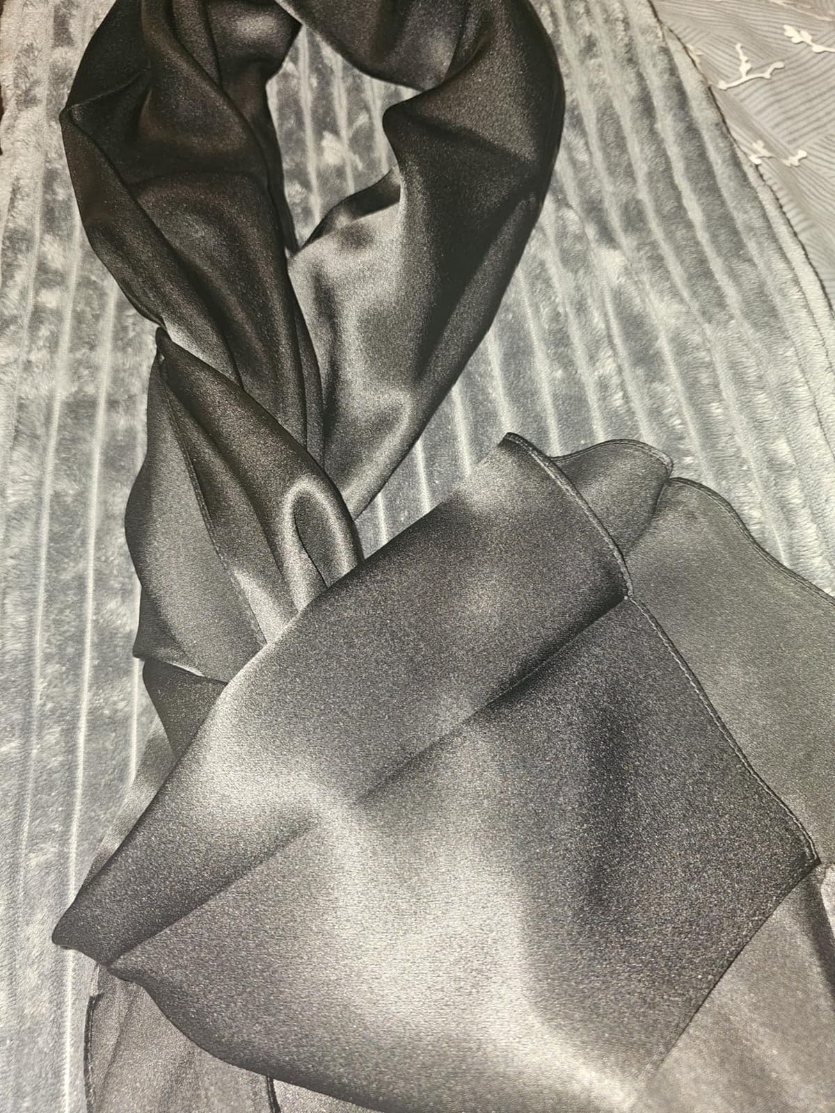 ANDANTINO 100% Silk Long Scarf-Women Large Oblong Shawls with Gift Packed customer photo 1