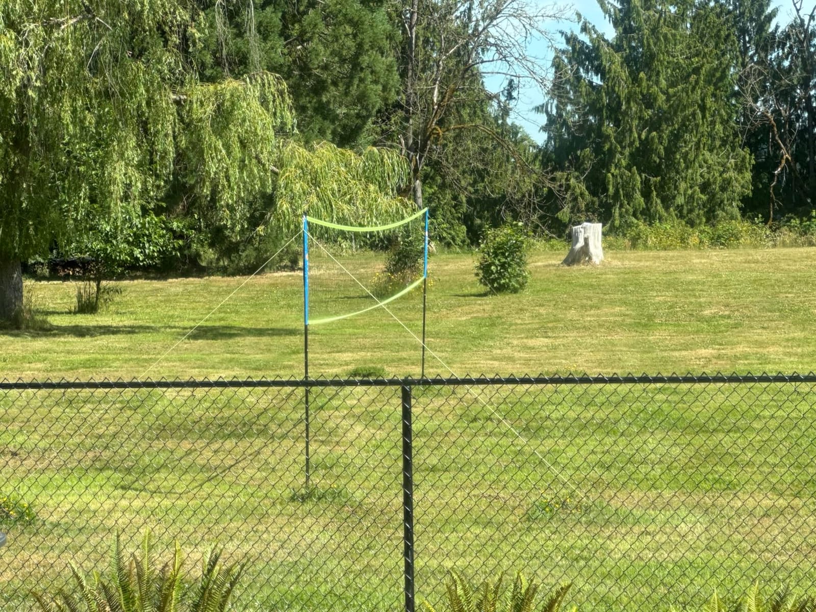 32FT Outdoor Portable Volleyball Net Set with 4 Adjustable Height Poles customer photo 1