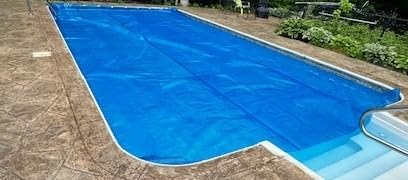 BigXwell Solar Pool Cover, 12Mil Round 18 Foot Solar Blanket for Above-Ground and In-Ground Pools, Swimming Pool, Blue 1200Series (Round 18 FT) customer photo 2