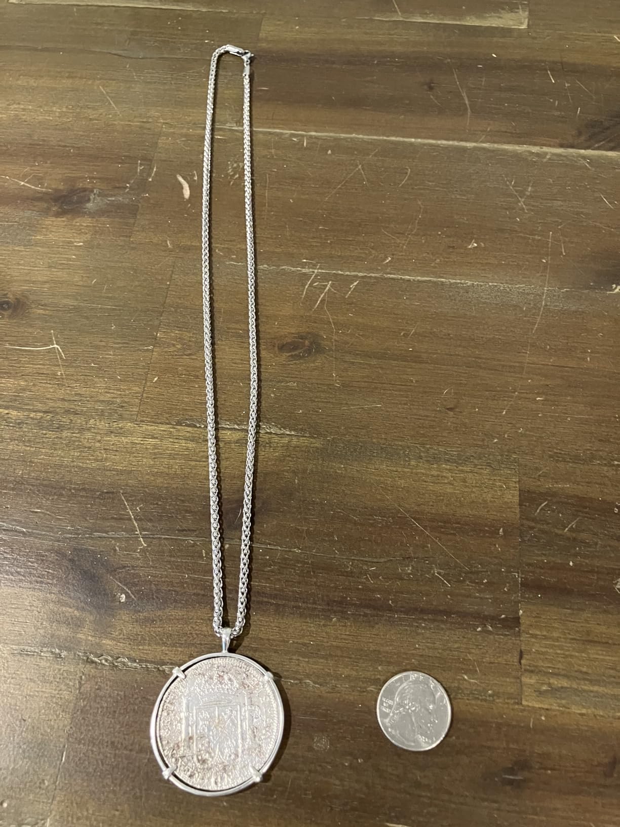Fiusem Wheat Chains for Men Women, Stainless Steel Necklace customer photo 1